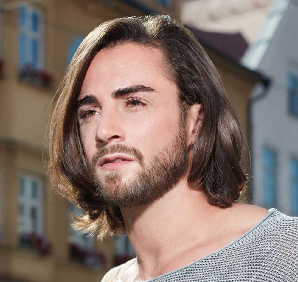 Cortes de pelo largo de hombres: cortes hermosos para ser encantador y sexy  - Khalphora