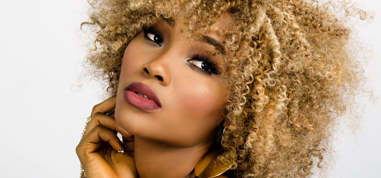 woman, beauty, curly